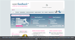 Desktop Screenshot of openfeedback.it